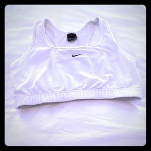 White size XL vintage Nike Sports bra